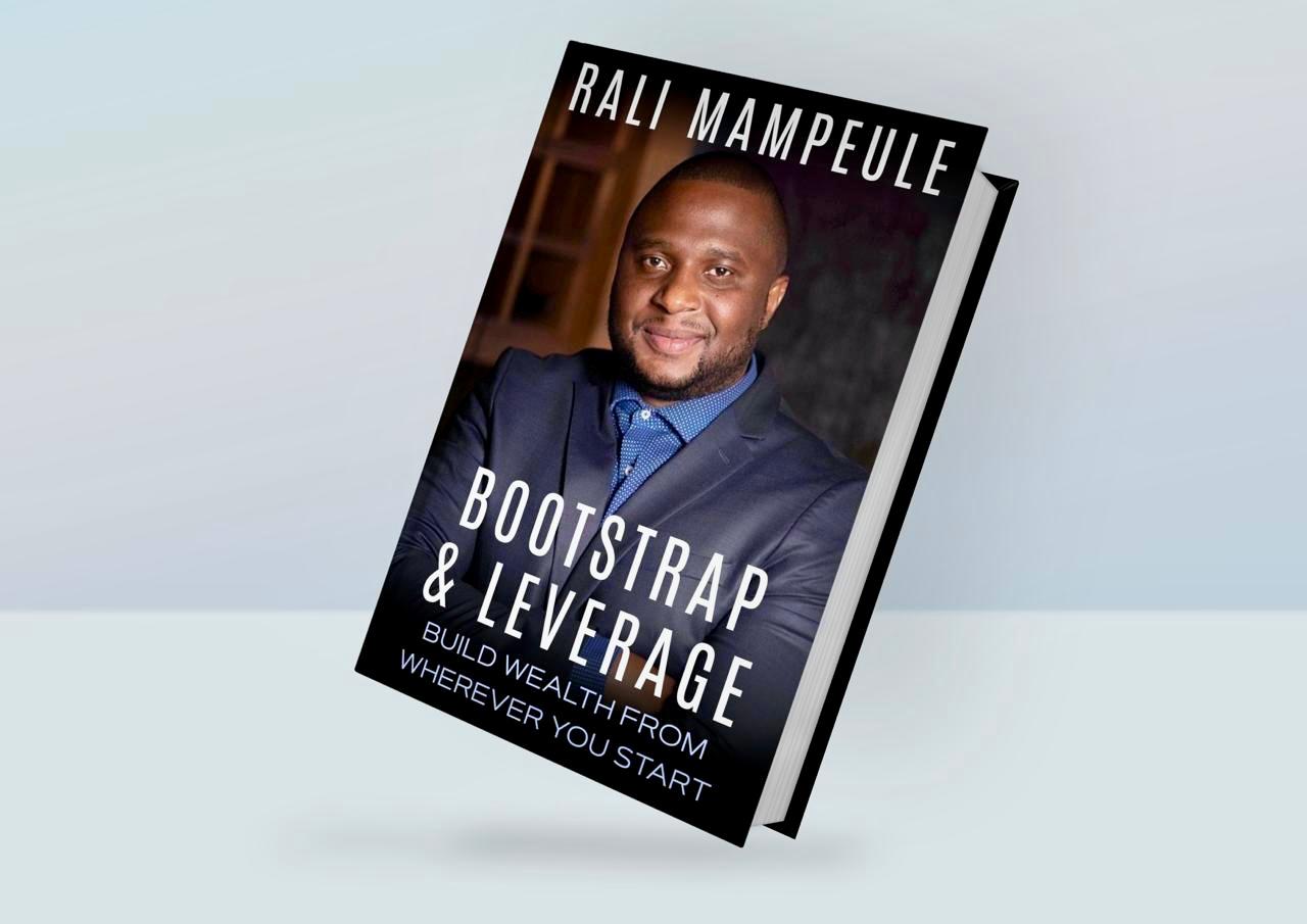 Bootstrap and Leverage - book cover by Rali Mampeule